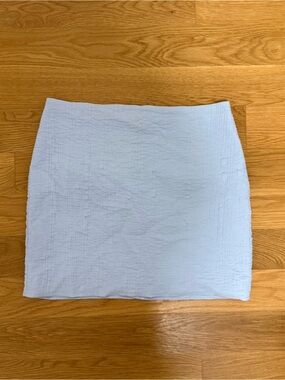 Sabo Skirt Peyton Skirt Blue Textured Tube Skirt